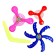 Boomerang, set 4 pieces, color mix