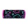 Penal soft, 1 compartment, quadro, 70 x 200 mm, Hatber "My bear" silicone+textiles, black/pink npn_72254