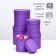 Set of hats 5V1, dark lavender, 23 x 23 - 15 x 15 cm