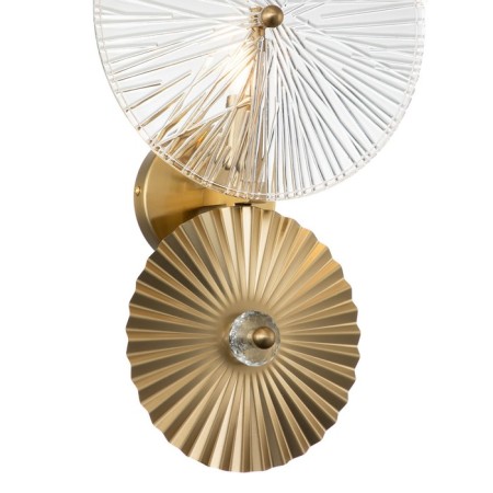 Bra Indigo, 12021/b/1W Brass. 1x60W, e14, 280x150x450 mm, transparent color-2