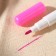 Fabric marker, self -perishable, 15 cm, pink color