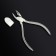 Pedicure nippers "Premium", hidden spring, 12.2 cm, blade length - 15 mm, silver color