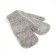 Women's mittens minaku is monophonic with rhinestones, p. 23 cm, cent