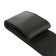 Shooting for the steering wheel, eco-leather, black, thread, needle, size XL, 40-42 cm
