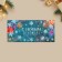 Money envelope "Happy New Year", winter flowers, 17.5 x 8 cm, New Year