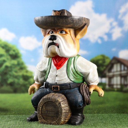 Garden figure "Sheriff" 52x40x67cm-1