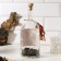 A set of herbs and spices for the preparation of tincture "Cherry on cognac" with a bottle