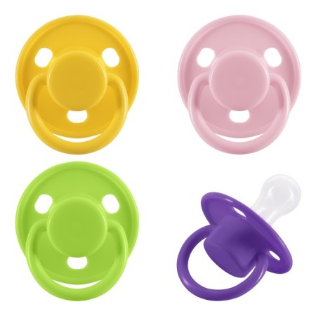 Silicone dummy classic, from 6 months., Mix color