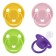 Silicone dummy classic, from 6 months., Mix color