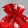 Gift bag "New Year's bag", deer, 16 x 24 cm +/- 1.5 cm, New Year