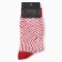 Women's Tainted Minaku socks, red color, rr 36-41