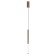Acota lamp LED 5W 4000k Coffee 2x2x60-160cm