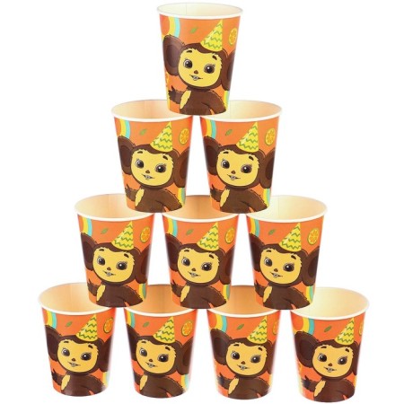 Paper glass, 250 ml, Cheburashka-3