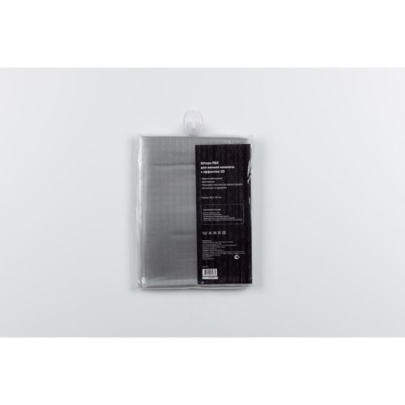 Bath curtains Meiwa Dice 182x182 cm, PVC, transparent-6