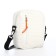 Youth bag with lightning, external pocket, white color