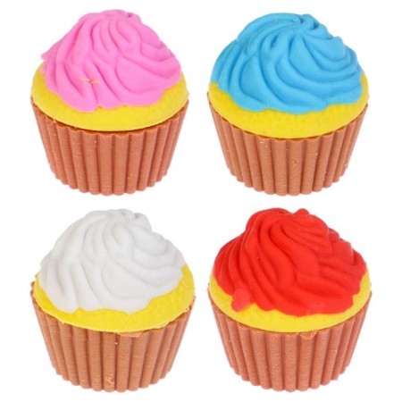 Figure eraser "cake", pencil nozzle, mix-3