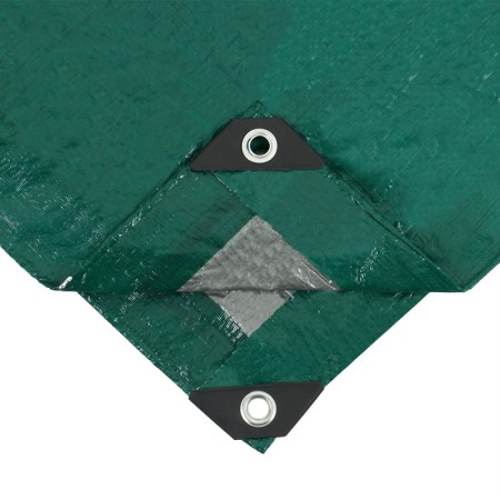 Protective tent, 8 × 5 m, density 90 g/m², steps step 1 m, tarpaulin, UV, green-11