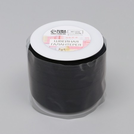 Oblique bike, elastic, 15 mm × 50 ± 1 m, black color-2
