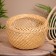Vase wicker, from bamboo 40x40x25 cm