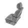 Orthopedic back on the seat with a massager, 40 × 40 cm, beige