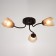 Chandelier 1341003/3br E27 15W brown Bayerlux
