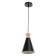 Lamp Bayerlux 34861/1 E27 40W Black 14.5x14.5x21.5-121.5 cm