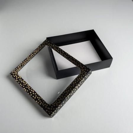 Gift box, packaging, “with love”, 23.5 x 20.5 x 5.5 cm-1