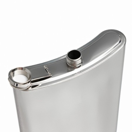 Flask for alcohol and water, 1.92 l, "giant", stainless steel, gift, 64 oz-2