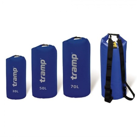 Hark bag PVC 70 l, blue color-2