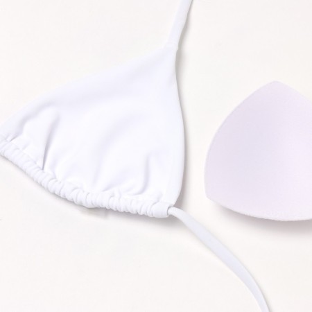Swimsuit female separate minku color white, size 46-5
