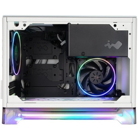 Inwin CF08A (A1PLUS) white 650W Miniitx 4x120mm 2XUSB3.0 Audio-1