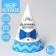 Paper cap “Little gentleman”, in a set of 6 pcs.