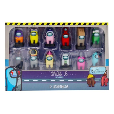 Set of stamps YUME AMONG US, 12 pcs-2