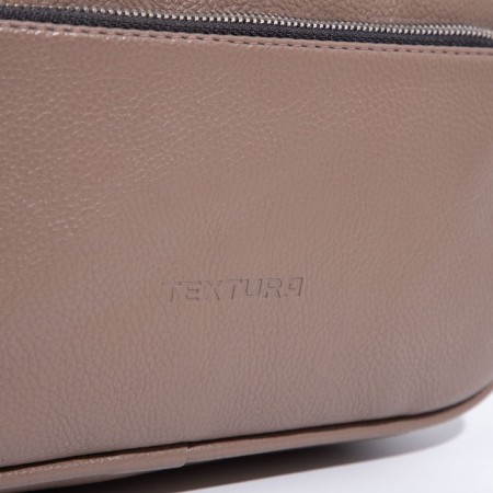Women's bag over the shoulder Textura, small size, beige color-3