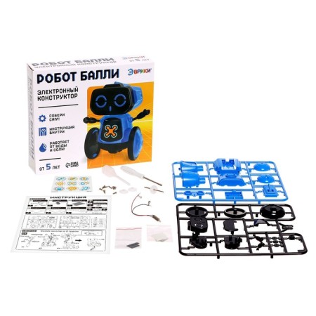 Electronic designer "Balli Robot", works on water and salt-2