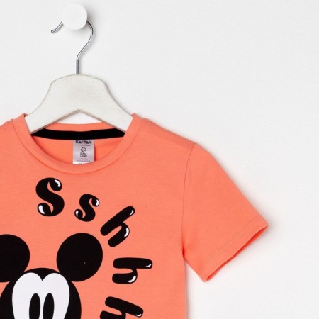 Children's T-shirt "Sshhh" Mickey Mouse, height 98-104-10