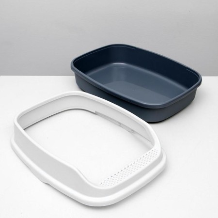 Universal toilet with board, 62 x 44 x 24 cm gray gray-4