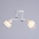 MIA chandelier 2x60W E27 white, gold 53x18x24cm