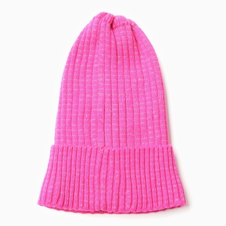 Hat for girls, raspberry color, size 48-52-2