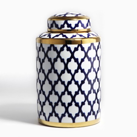 Vase for flowers with a lid "Royal" 26 x 15 x 15 cm