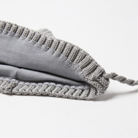 Kit for children (hat, snood) minku pr 44-46, gray color-1