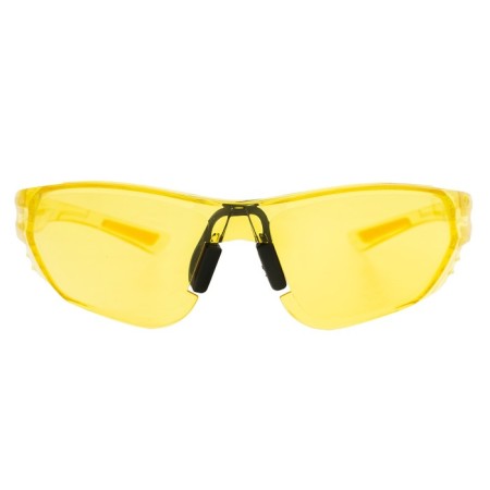 Protective glasses Denzel 89199, polycarbonate, open type, yellow-1