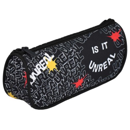 Penal soft, 1 department, 95 x 200 x 45 mm, voluminous, punk Phoenix Black 64182