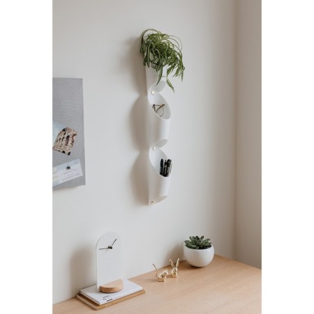 Organizer Wall Floralink, White-11