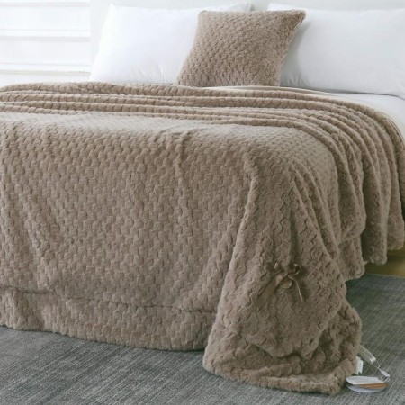 Aville cover, size 220x240 cm, beige color-4