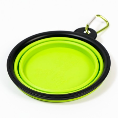Folding, green bowl, 350 ml, 13 cm-2