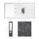 A4, 70 mm, eConomy, collected, marble, gray, cardboard 1.75 mm, capacity of 450 sheets