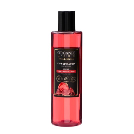 Shower gel Organic guru grenade and mint, 250 ml