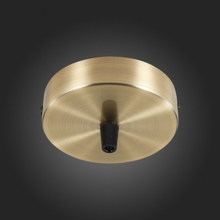 Ceiling fastening per 1 lamp (round) ST LUCE. SL001.303.01. SL001, 10x10x2 cm, bronze color-2