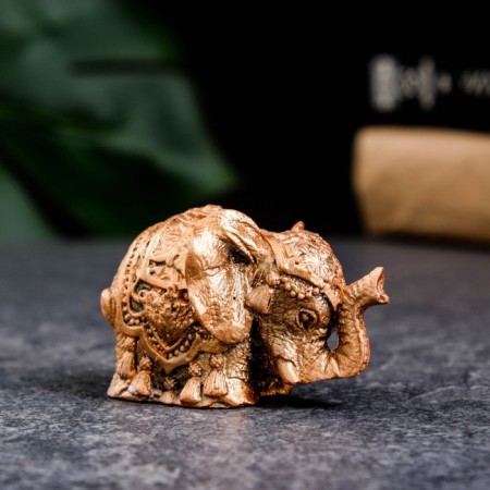 Figure "Indian elephant" bronze, 4cm